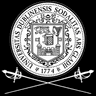 DUFC crest with crossed fencing swords